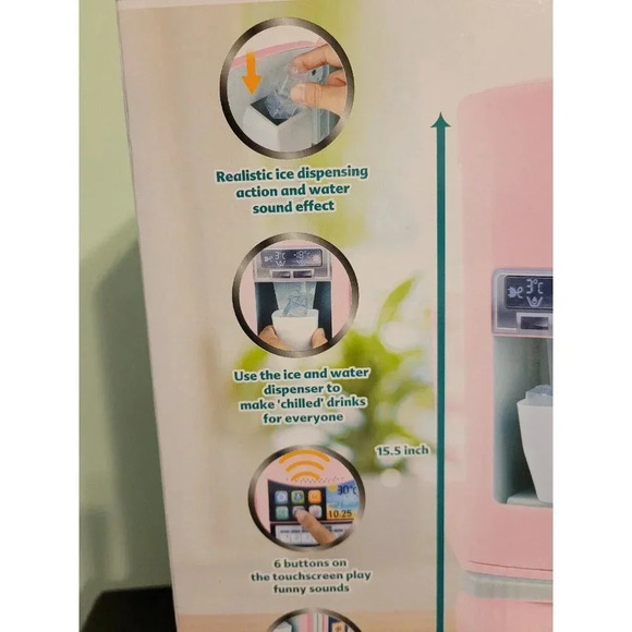 PlayGo My Smart Fridge Double Door Learning & Educational Kid  Refrigerator Toy - Picture 12 of 12